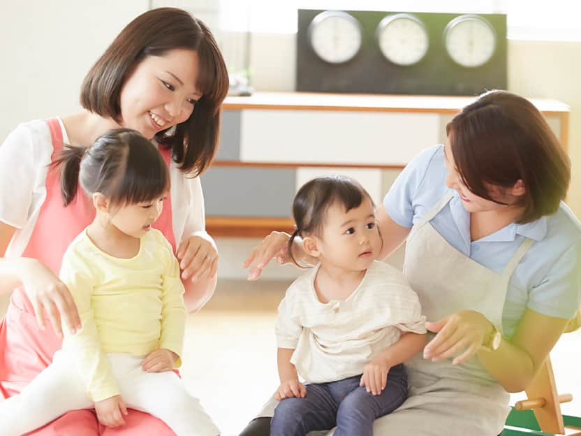 保育園・幼稚園スタッフの様子